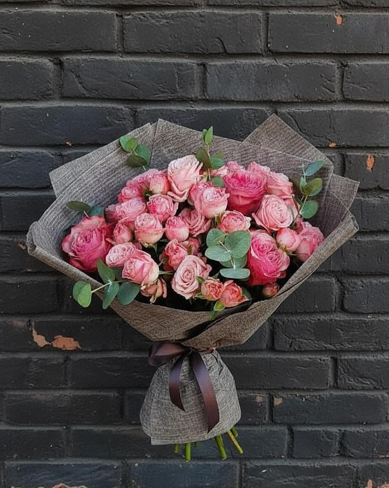 Букет цветов из: Розы в Романовской