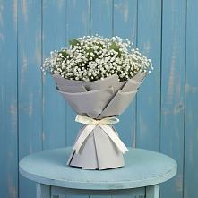 Букет цветов из:  Гипсофила #REPLACE_PRED# Романовской