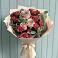 Букет цветов из: Гвоздики и Розы в Романовской
