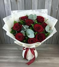 Букет цветов из:  Розы в Романовской