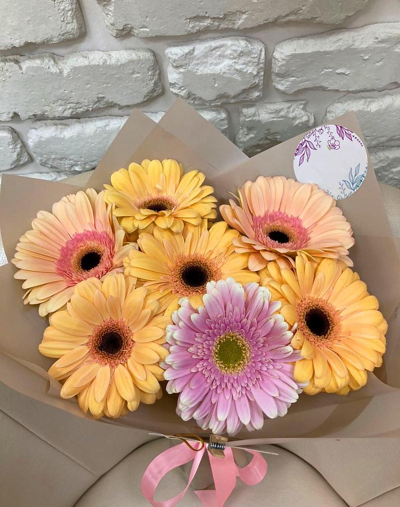 Букет цветов из: Герберы в Романовской