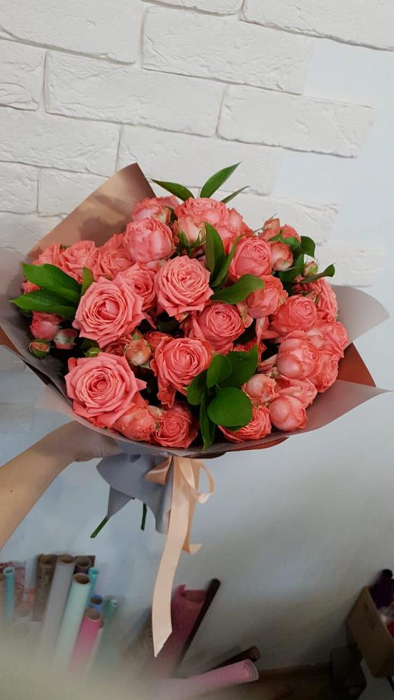 Букет цветов из: Розы в Романовской