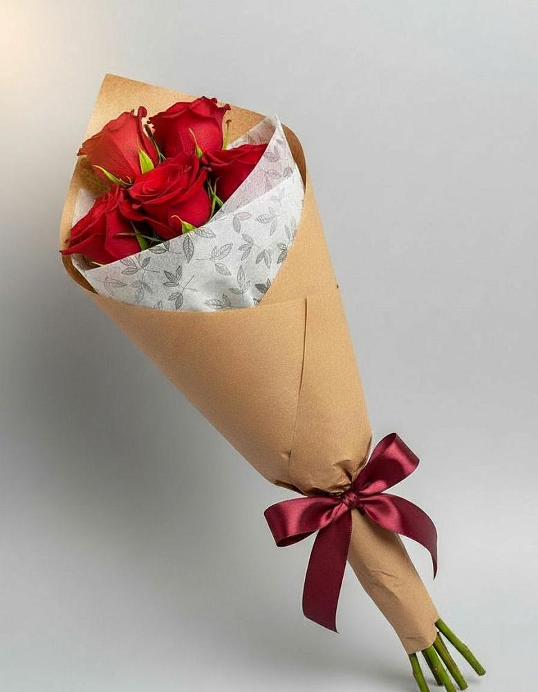 Букет цветов из: Розы в Романовской