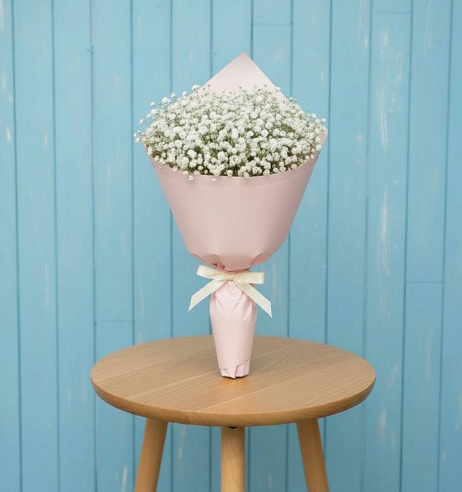 Букет цветов из: Гипсофила в Романовской