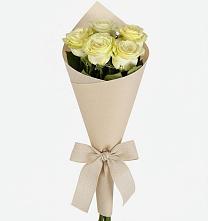 Букет цветов из:  Розы в Романовской