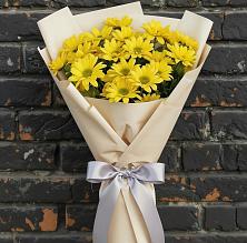 Букет цветов из:  Хризантемы в Романовской