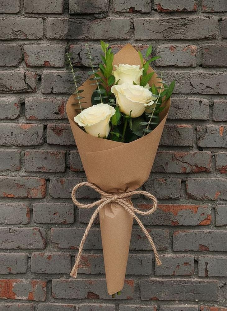 Букет цветов из: Розы в Романовской