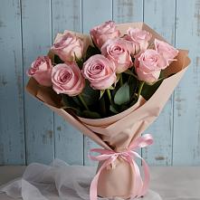 Букет цветов из:  Розы в Романовской