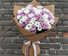 Букет цветов из:  Хризантемы в Романовской