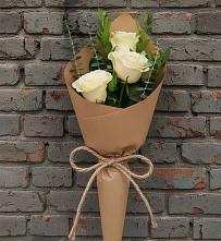 Букет цветов из:  Розы в Романовской