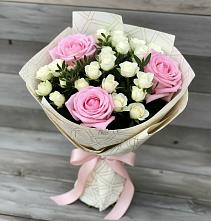 Букет цветов из:  Розы #REPLACE_PRED# Романовской