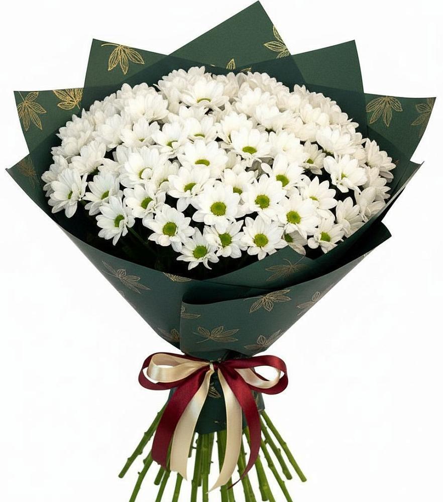 Букет цветов из: Хризантемы в Романовской