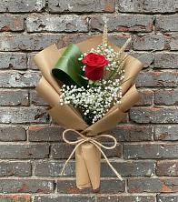 Букет цветов из:  Розы в Романовской