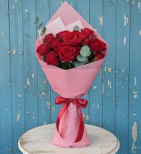Букет цветов из:  Розы #REPLACE_PRED# Романовской