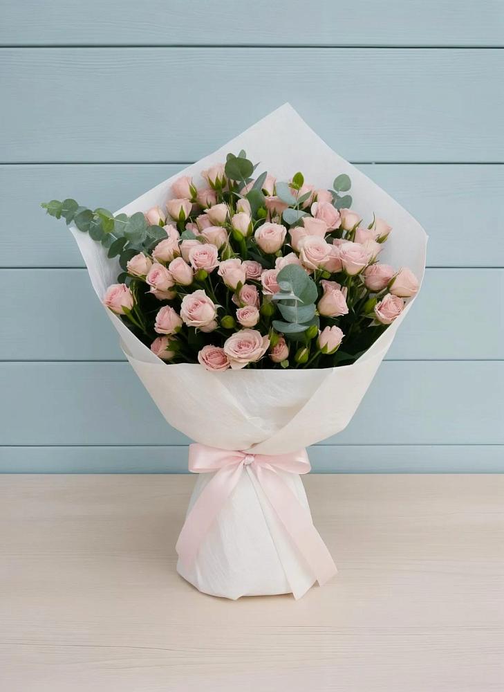 Букет цветов из: Розы в Романовской