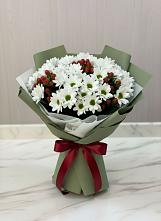 Букет цветов из:  Хризантемы в Романовской