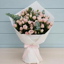 Букет цветов из:  Розы в Романовской