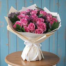 Букет цветов из:  Розы в Романовской